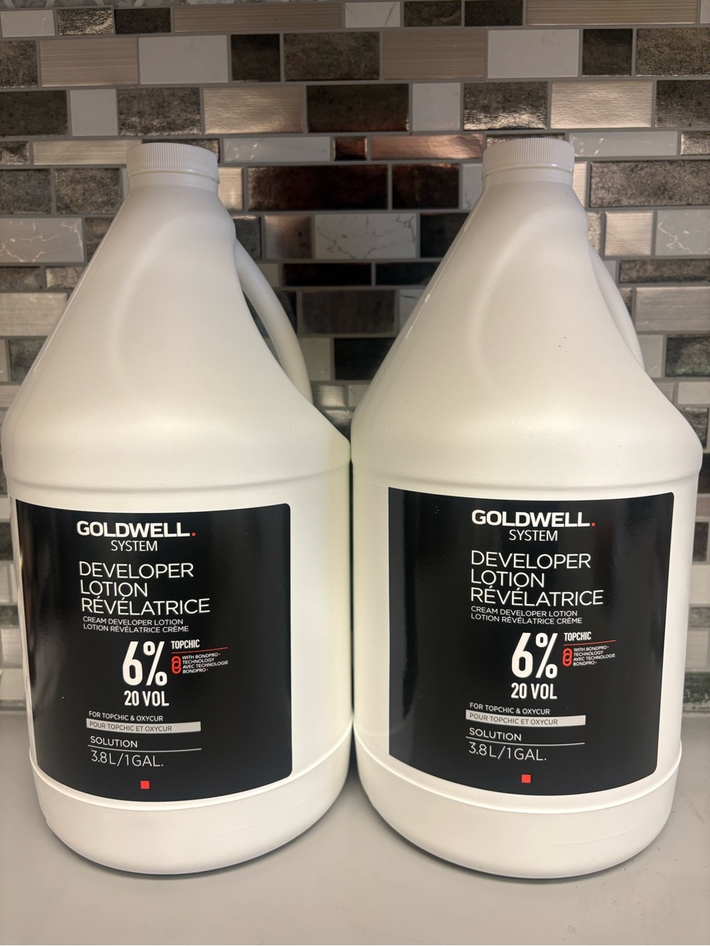 Goldwell System 6% Developer Lotion 1 Gallon